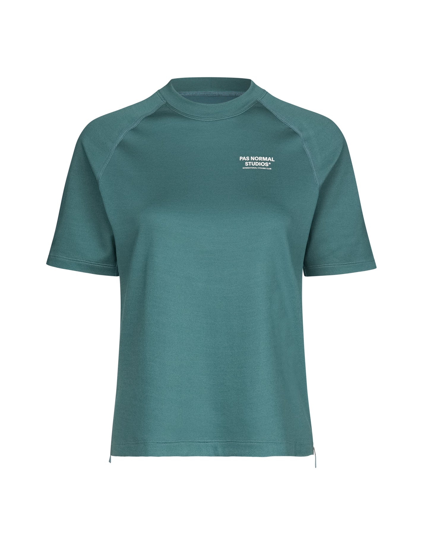 PAS NORMAL STUDIOS Women Escapism Technical SS TShirt - Dusty Teal