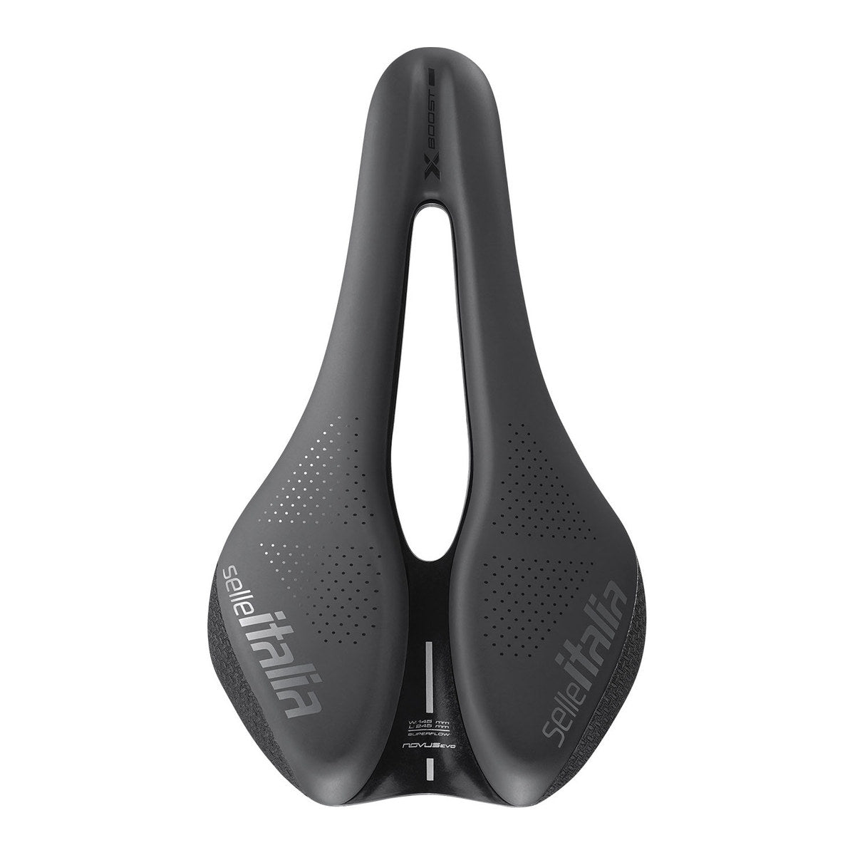 SELLE ITALIA Novus Boost Evo X-Cross TM Superflow Saddle - Black