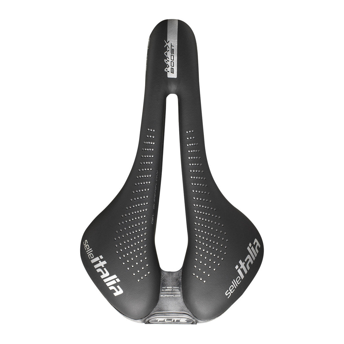 SELLE ITALIA Max Flite Boost TI 316 Gel Superflow Saddle - Black