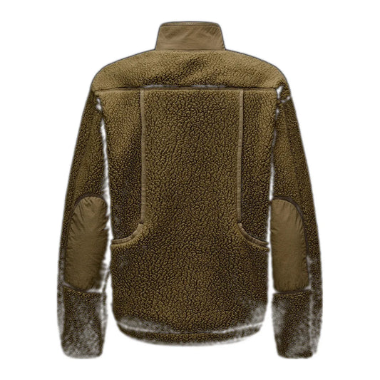 PAS NORMAL STUDIOS Women Off-Race Pile Fleece Jacket - Deep Olive