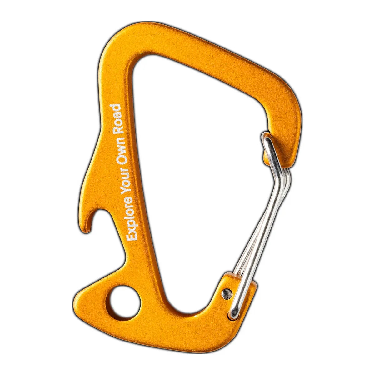 PAS NORMAL STUDIOS Off-Race Branded Carabiner - Ochre