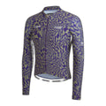 PAS NORMAL STUDIOS Men Enough Mechanism Long Sleeve Jersey - Check Dark Purple