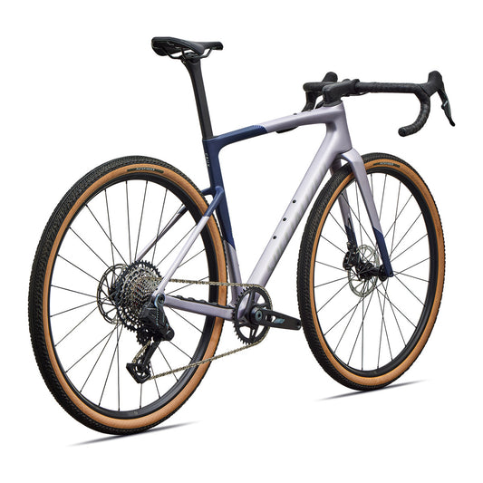 SPECIALIZED Crux 5 Comp Gravel Bike - SRAM Rival XPLR - Bluprl/Amthfrst/Shdwsil