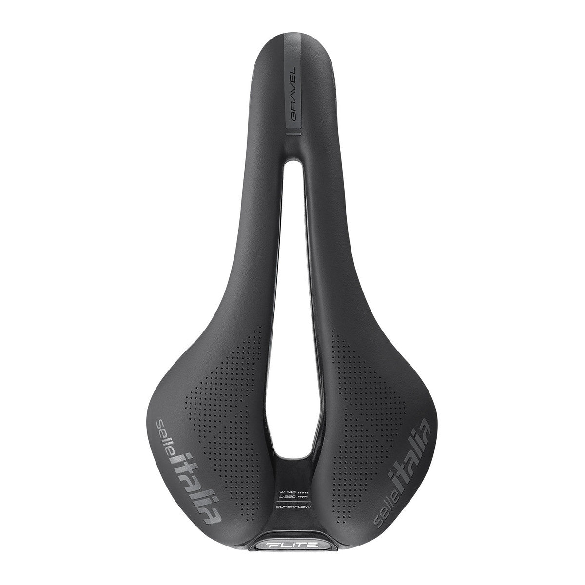 SELLE ITALIA Flite Boost Gravel TI 316 Superflow Saddle - Black