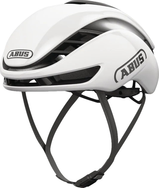 ABUS Gamechanger 2.0 Mips Cycling Helmet - Shiny White