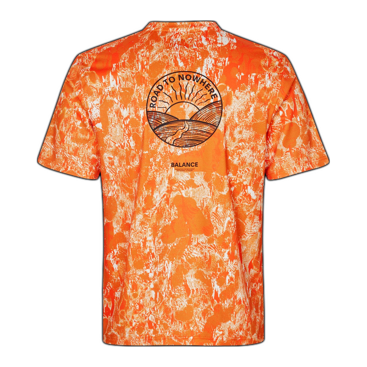 PAS NORMAL STUDIOS Balance T-shirt - Orange AOP