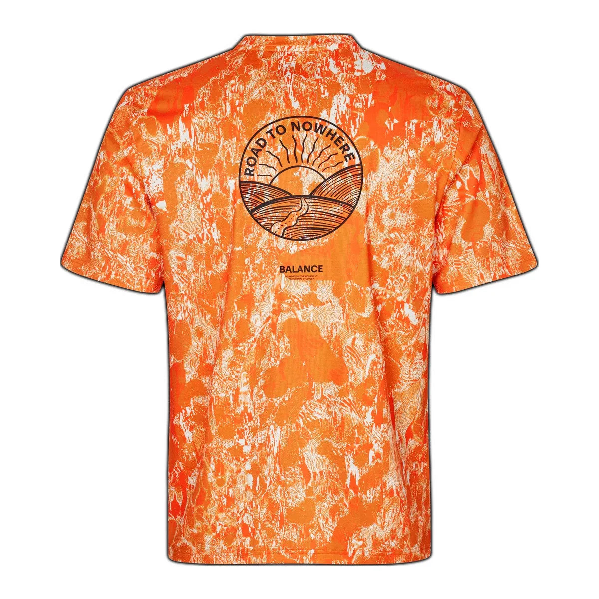 PAS NORMAL STUDIOS Balance T-shirt - Orange AOP