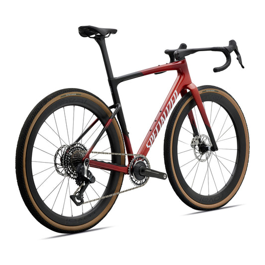 SPECIALIZED Crux 5 SLevel  SRAM RED XPLR Gravel Bike - Red Pearl/Redwood/Birch