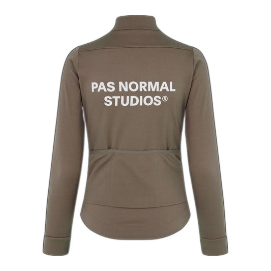 PAS NORMAL STUDIOS Women Essential Thermal Long Sleeve Jersey - Ash Brown