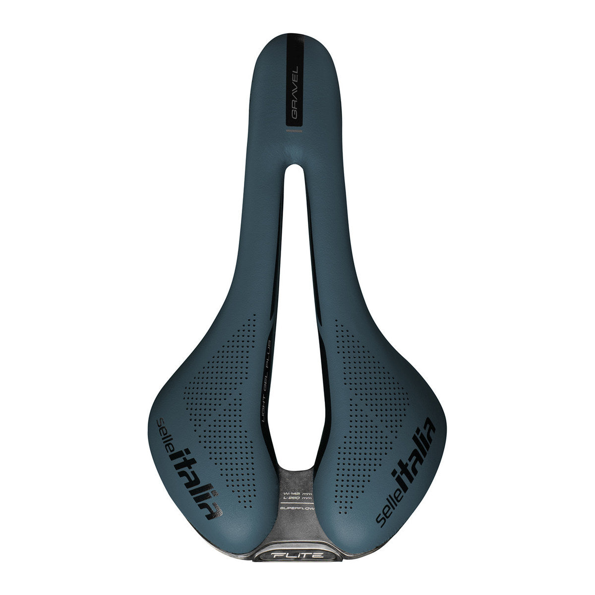 SELLE ITALIA Flite Boost Gravel TI 316 Superflow Saddle - Blue