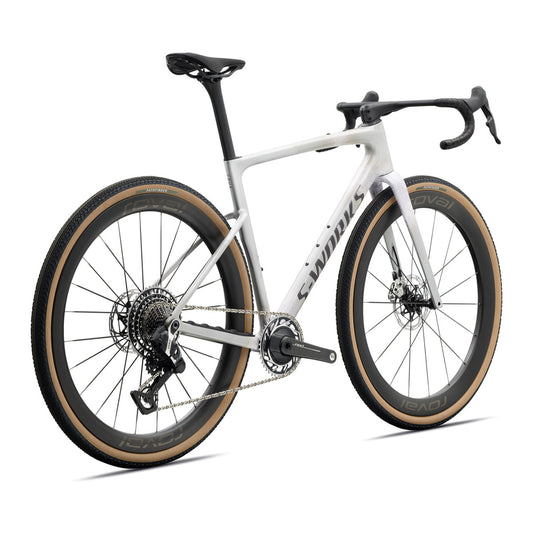 SPECIALIZED SWorks Crux 5  SRAM RED XPLR Gravel Bike - Gldprl/Sildst/Nblmet