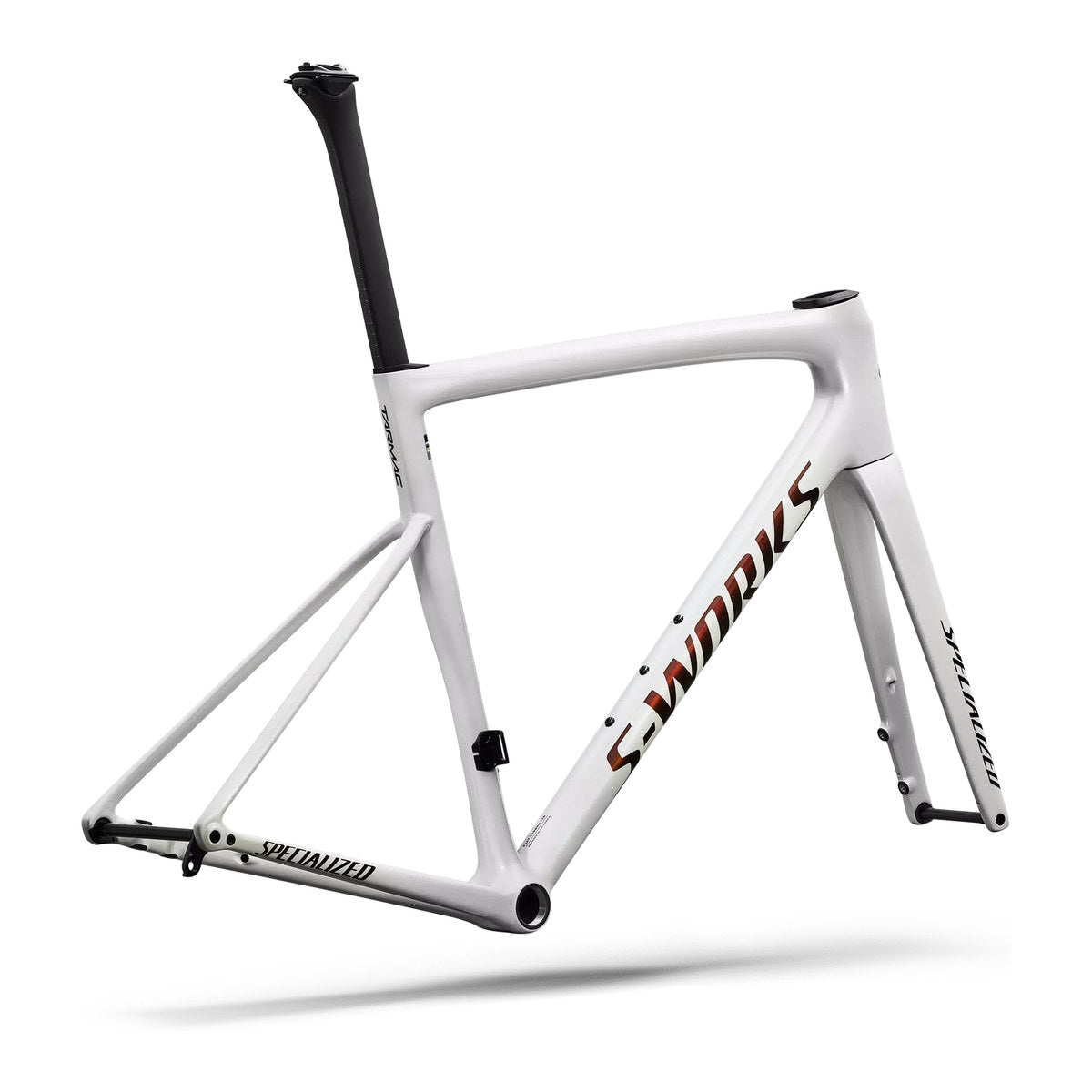 SPECIALIZED Sworks Tarmac SL8 2026 Road Frameset - Gloss Metallic White Silver / Pearl / Black