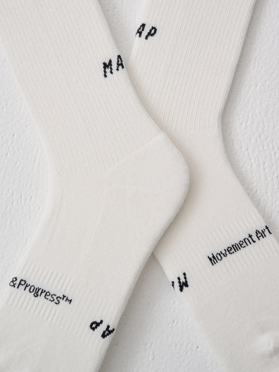 MAAP Essentials Print Socks - White