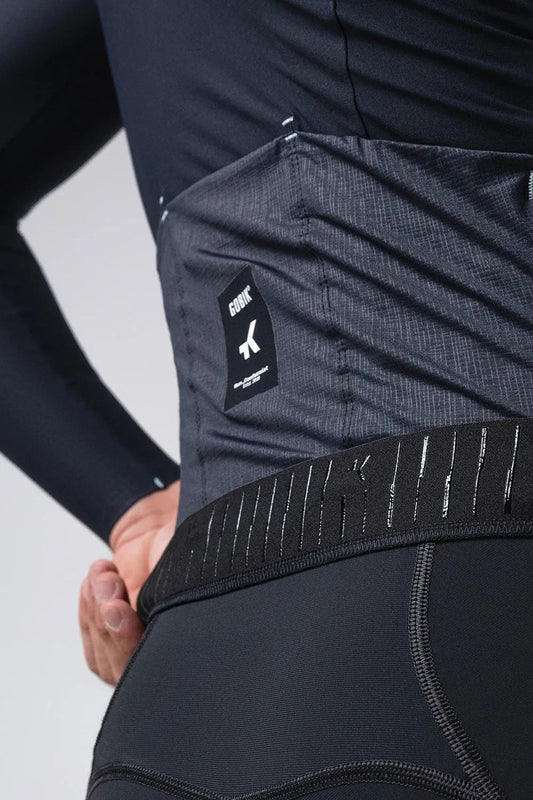 GOBIK Avalon Unisex Long Sleeve Jersey - Ink Black