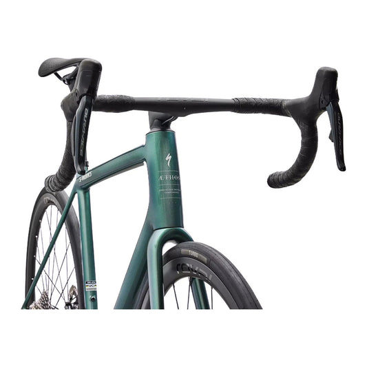 SPECIALIZED Aethos 2 Complete Road Bike Shimano Dura Ace E1 2026 - Gloss Premium Fjord Metallic / Dolomite Metallic