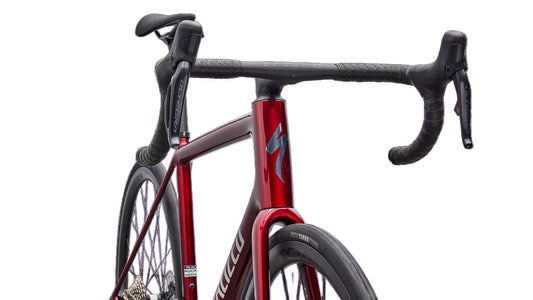 SPECIALIZED Aethos 2 PRO Complete Road Bike Shimano Ultegra DI2 2026 - GLOSS RED SKY / CHROME