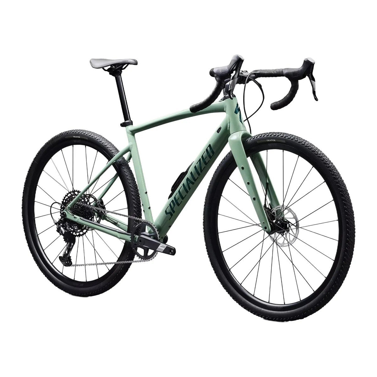 SPECIALIZED Diverge 4 Comp Alloy Complete Gravel Bike SRAM Apex - Gloss Pistachio / Emerald Metallic