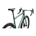 SPECIALIZED TARMAC SL8 Sworks Shimano Dura Ace DI2 Road Bike - GLOSS PREMIUM FJORD METALLIC / WHITE METALLIC SILVER