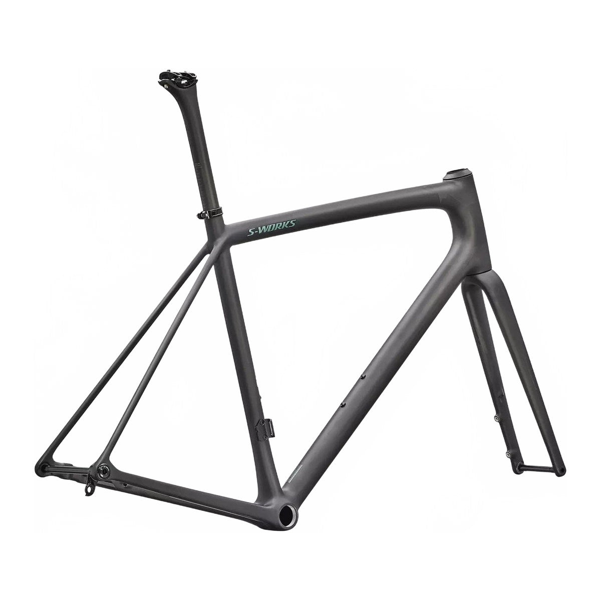 SPECIALIZED Sworks Aethos 2 Frameset  2026  - RTP RAW CARBON / PREMIUM FJORD METALLIC