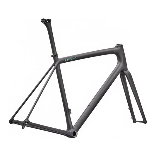 SPECIALIZED Sworks Aethos 2 Frameset  2026  - RTP RAW CARBON / PREMIUM FJORD METALLIC