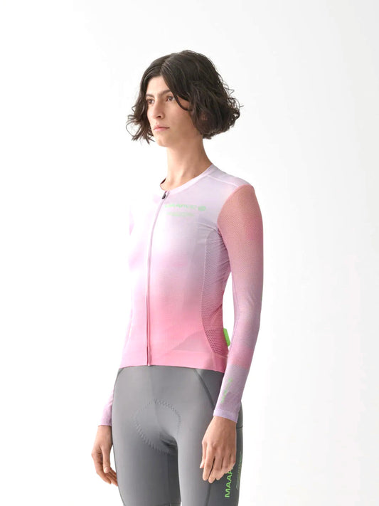 MAAP Blur Pro Air 3.0 Women Long Sleeve Jersey - Rosa