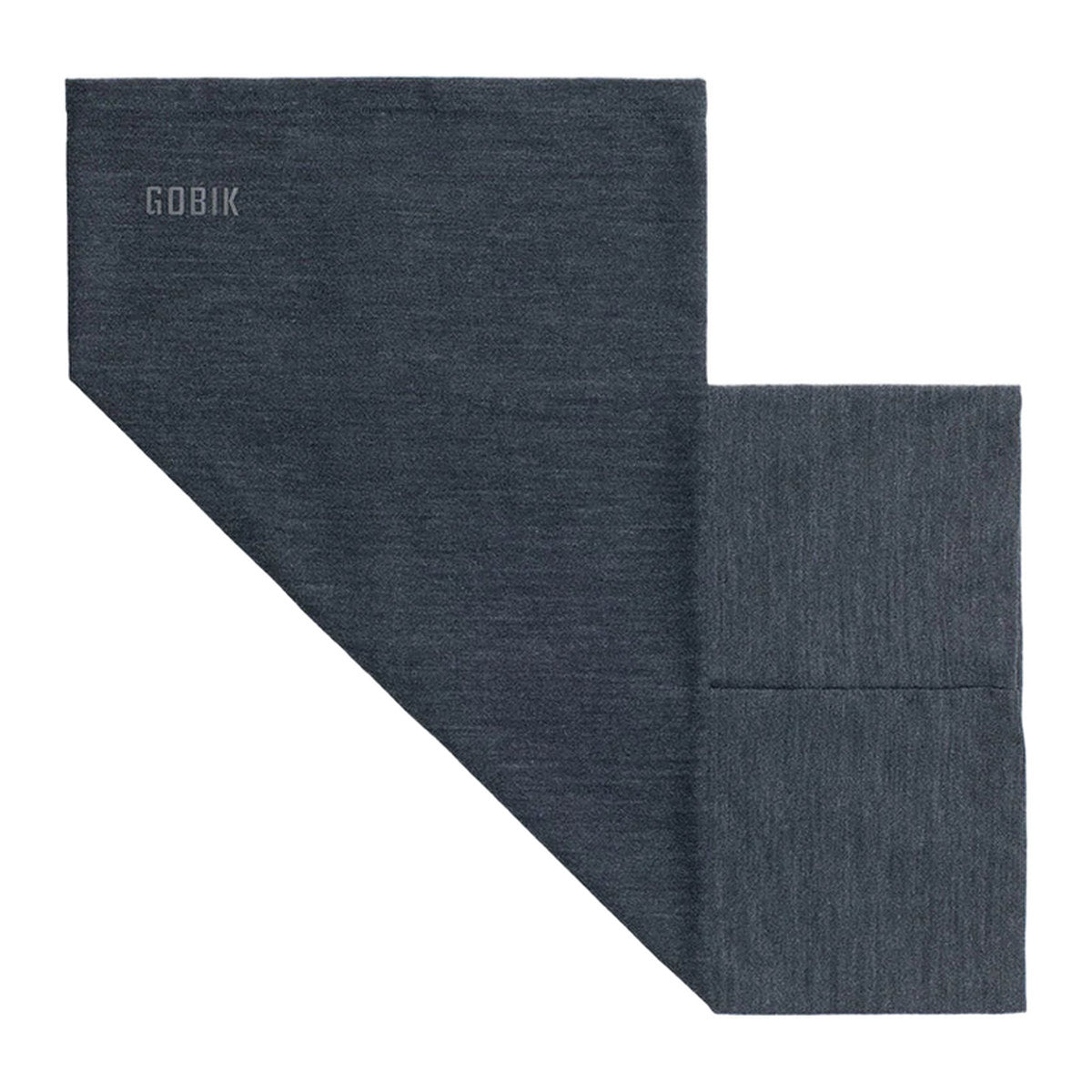 GOBIK Merino Neck Warmer - Moonbah Solid Graphite