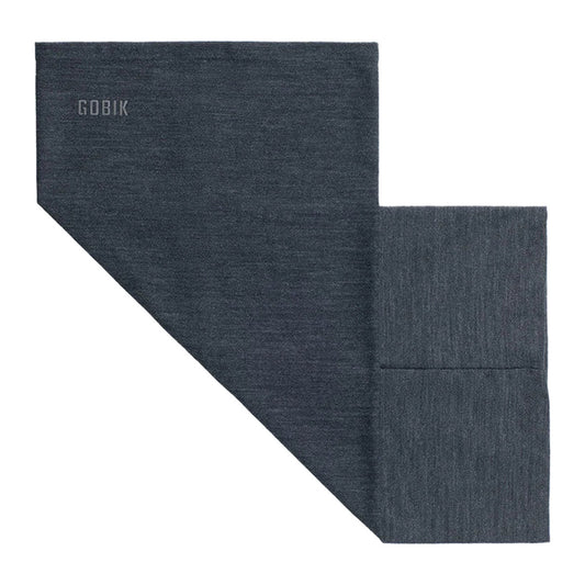GOBIK Merino Neck Warmer - Moonbah Solid Graphite