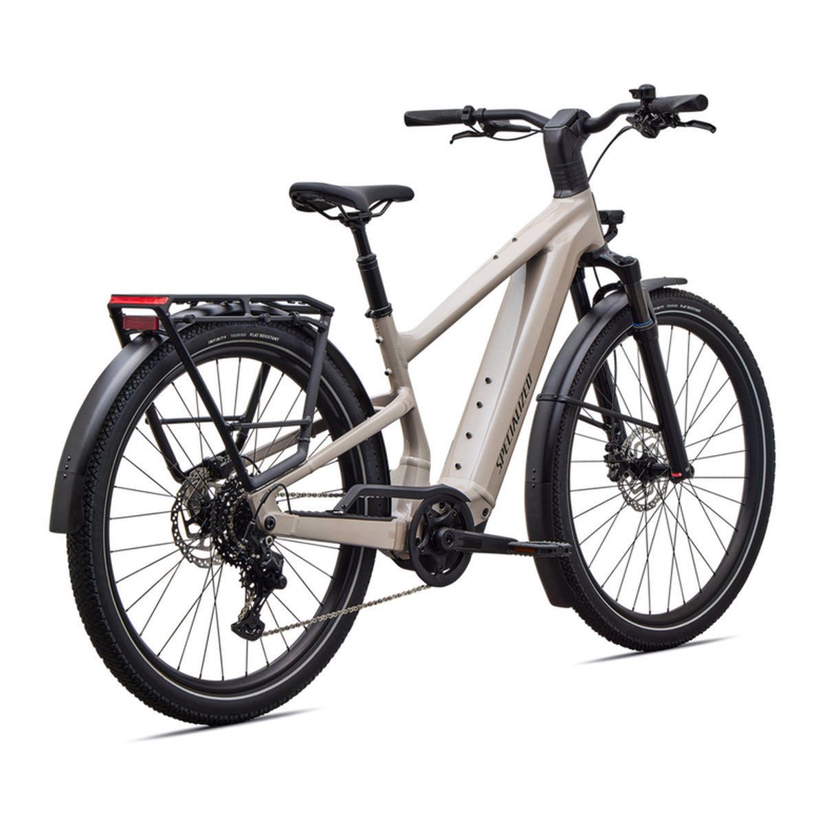 SPECIALIZED Turbo Vado 3 4.0 Ebike - GLOSS SANDSTONE METALLIC / WARM SMOKE METALLIC