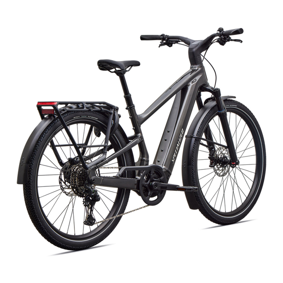 SPECIALIZED Turbo Vado 3 5.0 Ebike - GLOSS METALLIC OBSIDIAN / DOLOMITE METALLIC