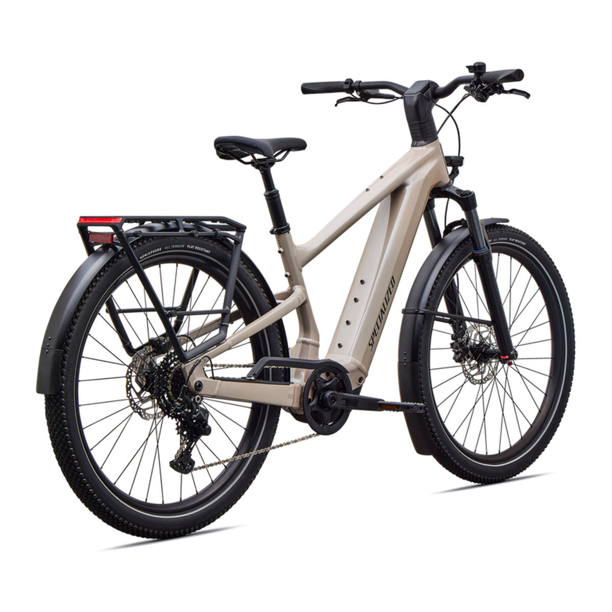 SPECIALIZED Turbo Vado 3 EVO 4.0 Ebike - GLOSS SANDSTONE METALLIC / WARM SMOKE METALLIC