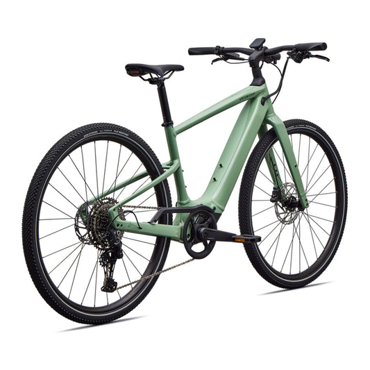 SPECIALIZED Turbo Vado SL 2 4.0 Ebike - GLOSS PISTACHIO / OAK GREEN METALLIC FROST REFLECTIVE