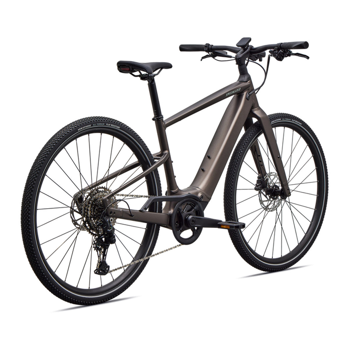 SPECIALIZED Turbo Vado SL 2 4.0 Ebike - SATIN GUN METAL / AGAVE GREY FROST REFLECTIVE