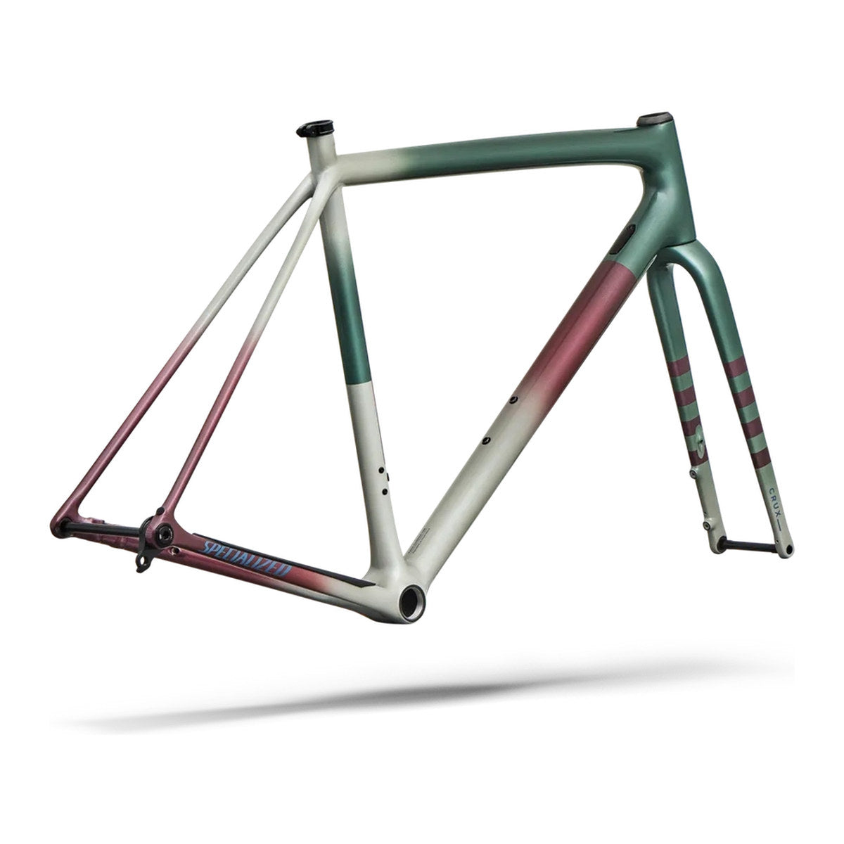 SPECIALIZED Crux Frameset - FACT 10r Carbon - Dolomite/Fjord Metallic/Quartz Metallic/Glacial Metallic