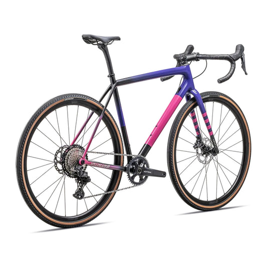 SPECIALIZED Crux Comp - Shimano GRX - Gloss Carbon / Purple Haze / Rebel Pink / Birch