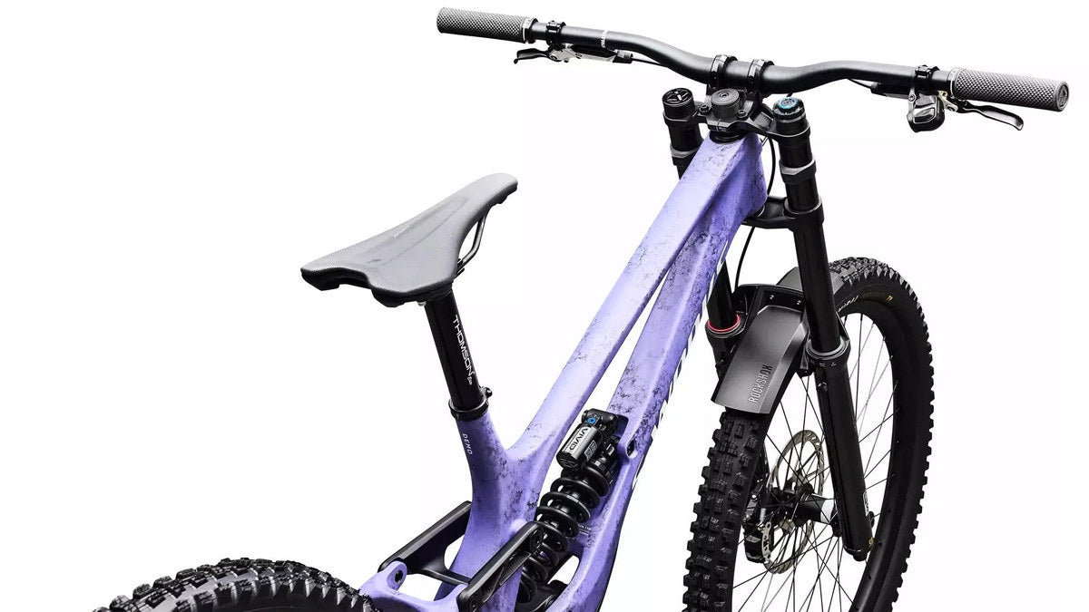 SPECIALIZED S-Works Demo 11 - Satin / Powder Indigo Tint / Black Tint Carbon / White
