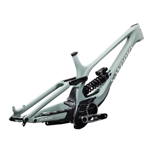 SPECIALIZED Conjunto de cuadro S-Works Demo 11 - Gloss Agave Grey / Metallic White Silver