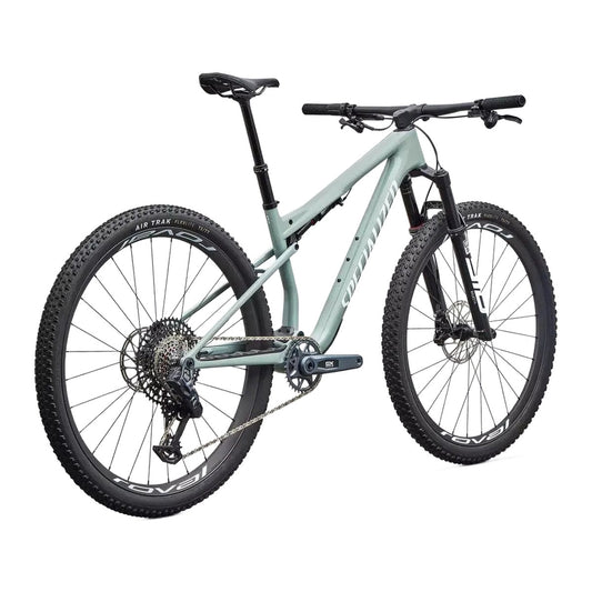 SPECIALIZED Epic 9 Expert Complete MTB - Gloss Agave Grey / Metallic White Silver