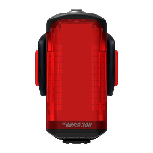 LEZYNE RADAR DRIVE 300 LUMEN Rear LIGHT - Red