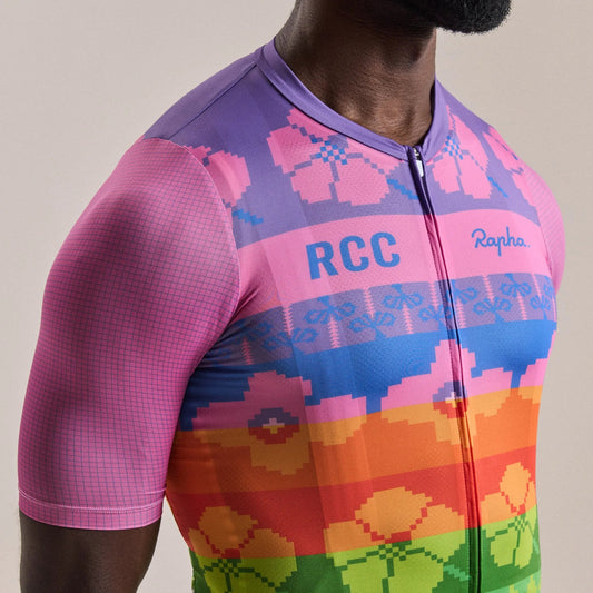 RAPHA RCC + Yinka Ilori Men's Pro Team Rouleur Jersey - Multicolour