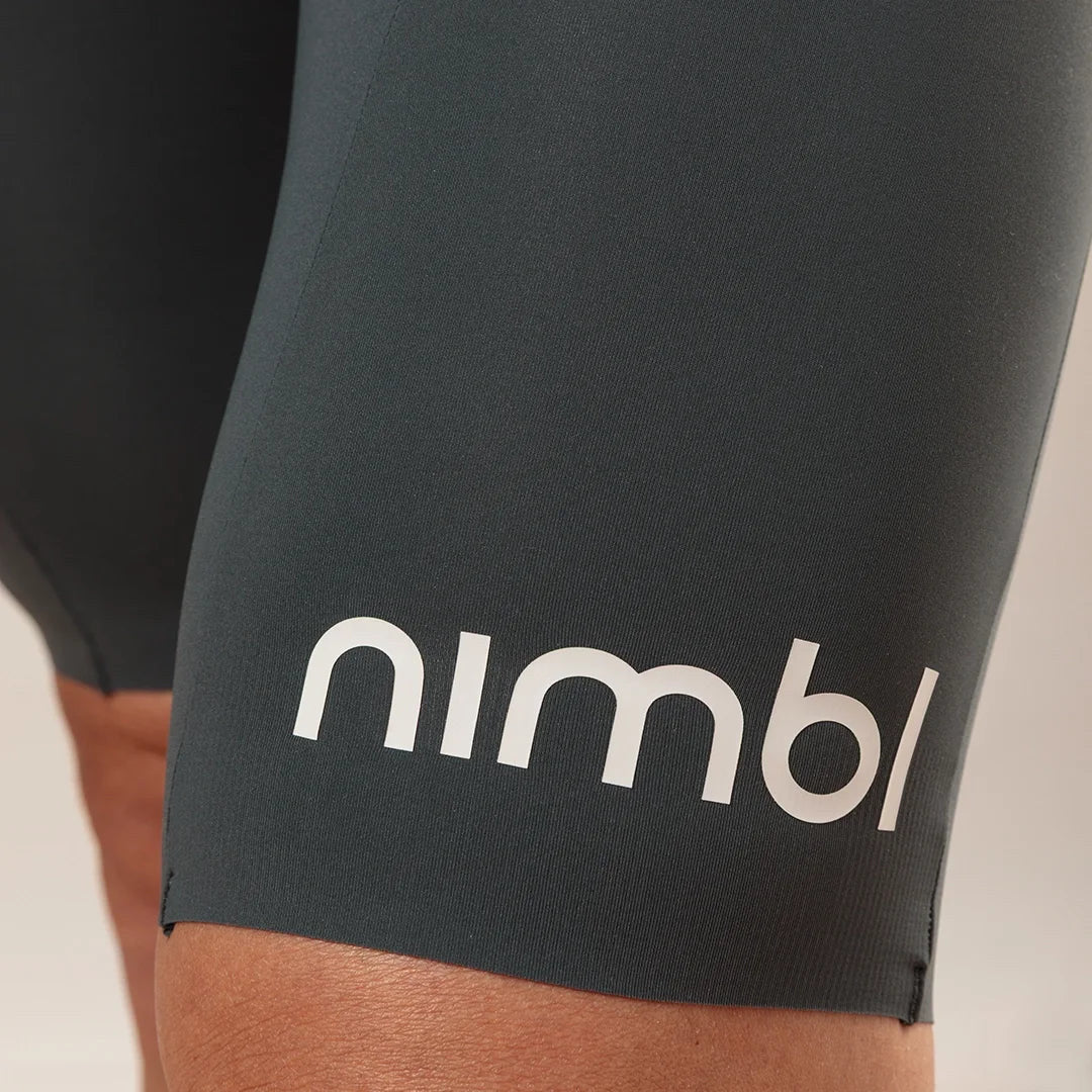 NIMBL Halo Uomo Bib Short - Grigio