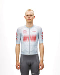 PAS NORMAL STUDIOS Mechanism Logo Jersey - AOP RTN Light Aqua