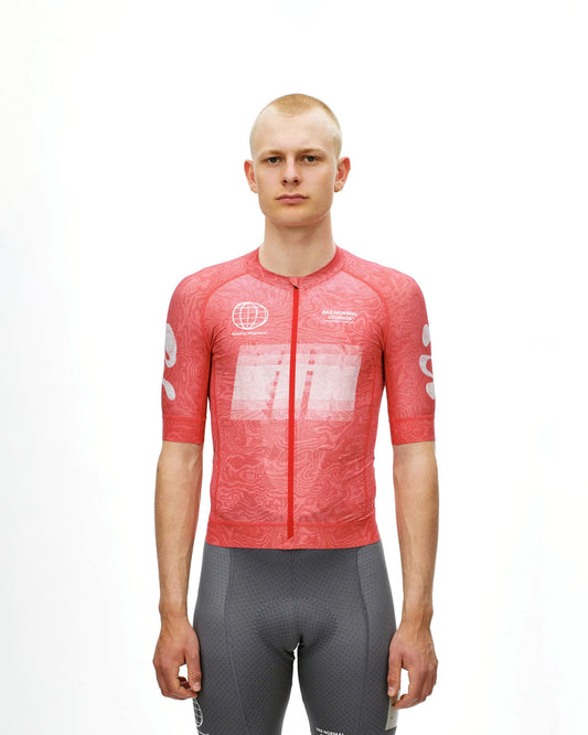 PAS NORMAL STUDIOS Mechanism Logo Jersey - AOP RTN Classic Red
