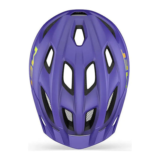 MET CRACKERJACK Cycling Helmet - Mate Lilac (one size)