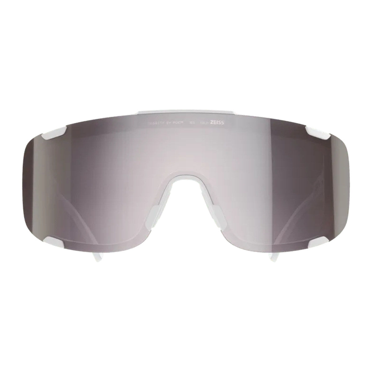 POC Devour Mid Hydrogen White/Clarity Road/Sunny Silver - 9545