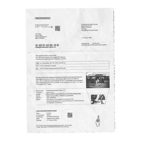 FINGERSCROSSED Aero 2.0 - White