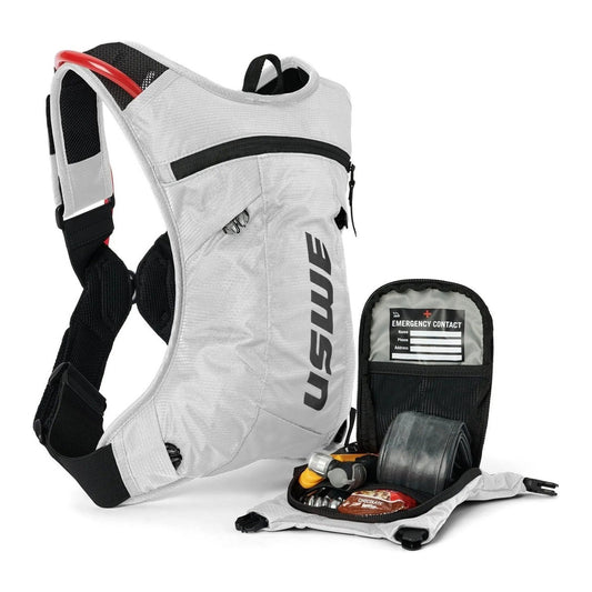 USWE MTB HYDRO 3 HYDRATION BACKPACK - WHITE