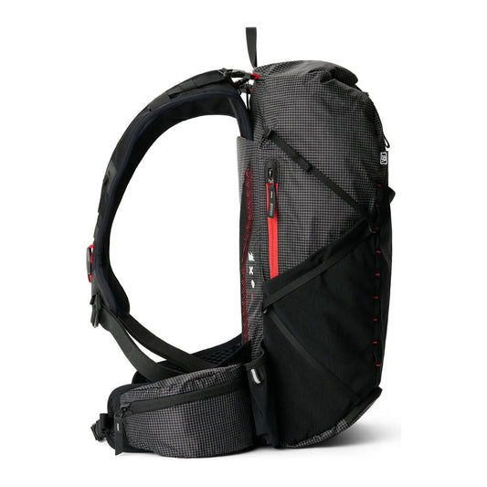USWE ROLLTOP VST 18 BACKPACK - BLACK