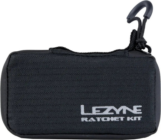 LEZYNE RATCHET KIT WITH BAG - BLACK/NICKEL