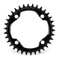 GARBARUK Round Chainring 104 BCD - BLACK