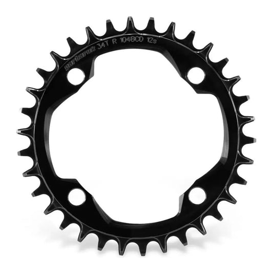 GARBARUK Round Chainring 104 BCD - BLACK
